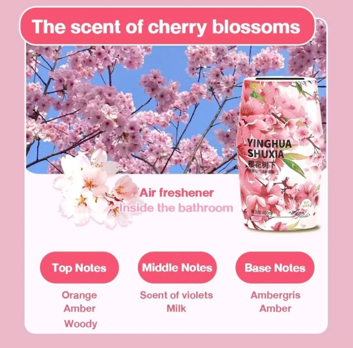 Shop 24 THALO Aromatherapy plant fragrance series feel the vitality of plants with the breath of nature (400ml)