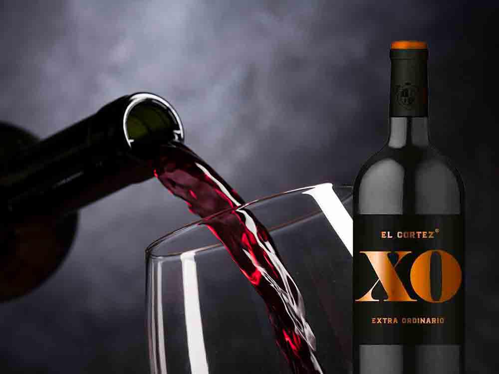 SHOP24 EL Cortez XO extra ordinary the new premium red wine from the Spanish bodega Torre Oria (750ml x 2 bottles) 14% alcohol