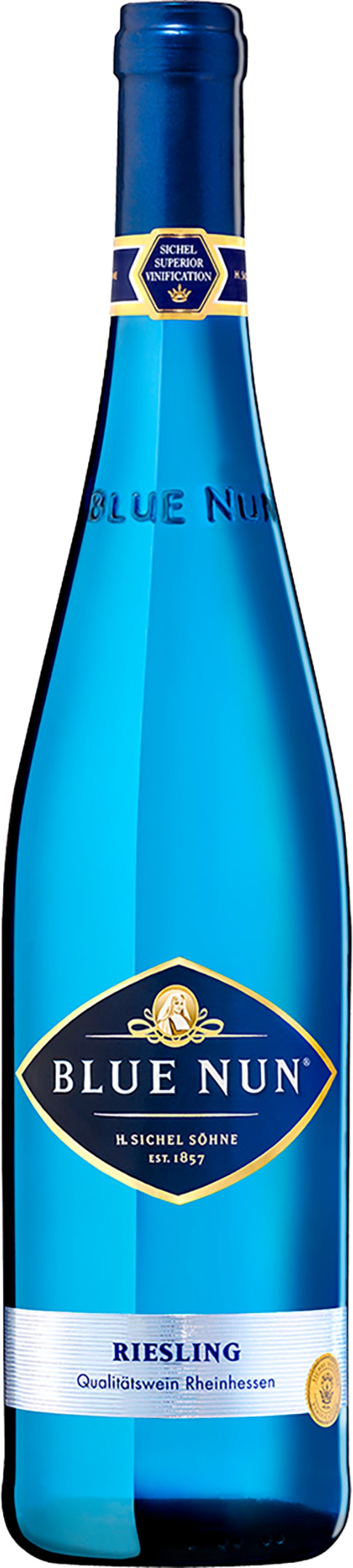 SHOP24 BLUE NUN MERLOT and Riesling quality red and white wine from Germany 750ml (3 bottles each) for gathering and all occasion celebration