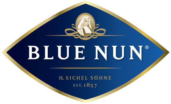 SHOP24 BLUE NUN MERLOT and Riesling quality red and white wine from Germany 750ml (3 bottles each) for gathering and all occasion celebration