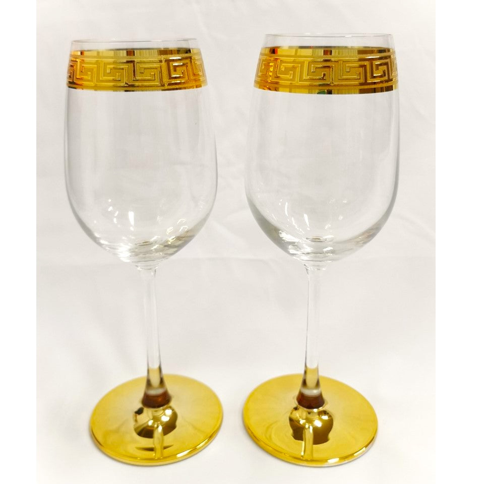 Shop24 STONE ISLAND(石岛) Venice Series lead-free crystal wine glass (威尼斯系列红酒杯) 6 pieces x 412ml