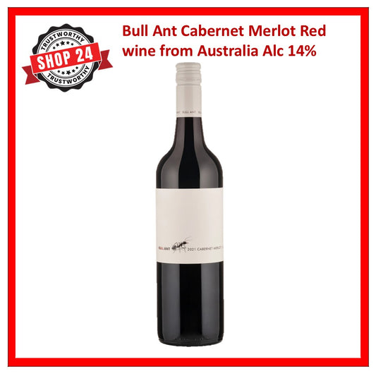 SHOP24 Bull Ant Merlot Lake Breeze Bullant Cabernet Merlot from Australia famous old vines wine district smooth and offers a lovely soft finish with polished tannins Abv 14%
