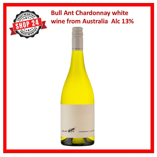 SHOP24 Bull Ant Chardonnay Lake Breeze Bullant Chardonnay from Australia fresh and vibrant palate with flavours of melon and long dry finish Abv 13%