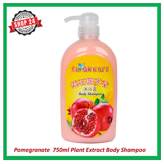 ST.MORIZT Pomegranate plant extracts body shampoo 750ml, remove bad luck and increase your fortune, promote your popularity refreshing and lasting aroma for you and your family members shop24.sg