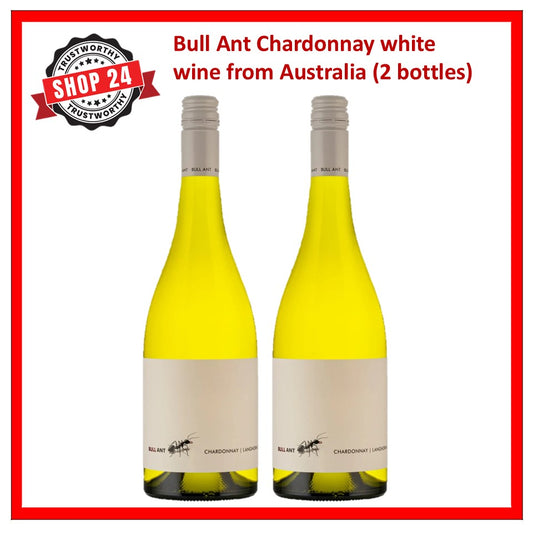 SHOP24 Bull Ant Chardonnay Lake Breeze Bullant Chardonnay from Australia(2 bottles) fresh and vibrant palate with flavours of melon and long dry finish Abv 13%