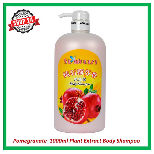 ST.MORIZT Pomegranate plant extracts body shampoo 1000ml, remove bad luck and increase your fortune, promote your popularity refreshing and lasting aroma for you and your family members shop24.sg