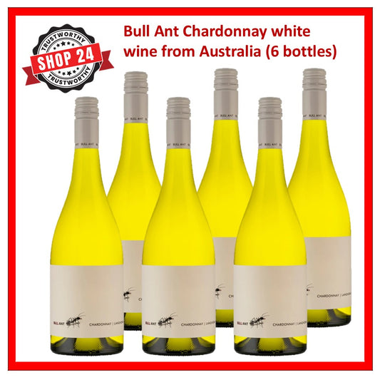 SHOP24 Bull Ant Chardonnay Lake Breeze Bullant Chardonnay from Australia(6 bottles) fresh and vibrant palate with flavours of melon and long dry finish Abv 13%