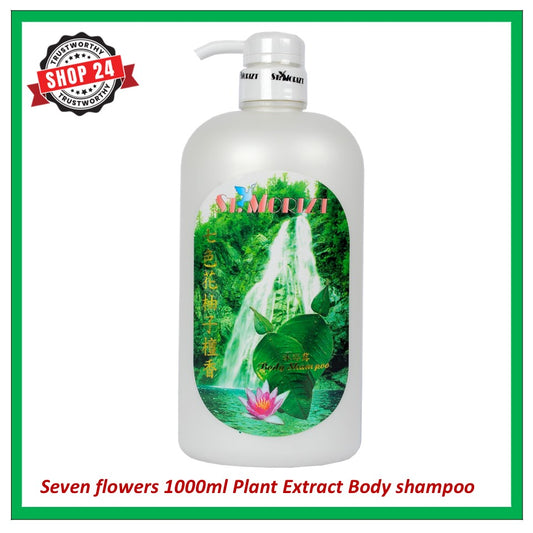 ST.MORIZT Seven Flowers Body Shampoo 1000ml remove bad luck and increase your fortune promotes your popularity. refreshing and lasting aroma with amazing effect for you and your family members shop24.sg